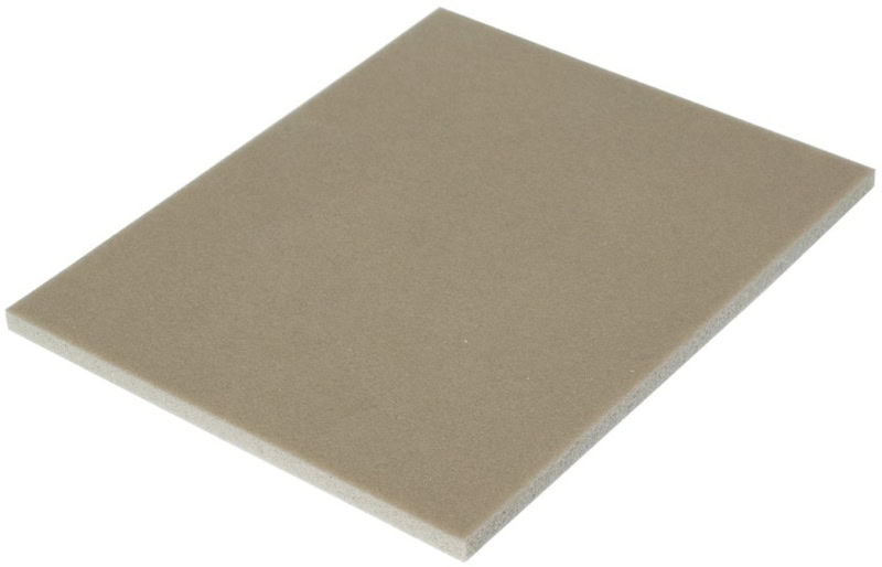 Preview: Mirka® Mirlon Softpad 8791150111, 115 mm x 140 mm, P120, A, Weich, Handpads mit Aluminiumkorn, Für Reinigungs- und Vorbereitungsarbeiten an Werkstücken