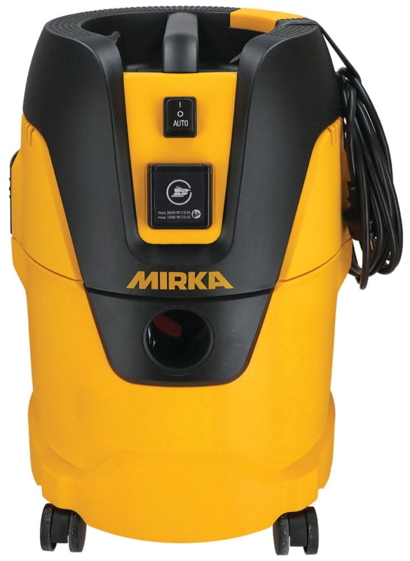 Preview: Mirka® Industrie Staubsauger 1025 L P&C 8999000111, 25 Liter, Nass & Trocken, 1,35 PS / 1000 Watt, 3.600 L/.Min., Staubklasse L, Anti Statisch (ESD), Manuelle Filterreinigung, Auto Start, Für staubfreies Schleifen & Arbeiten am Arbeitsplatz