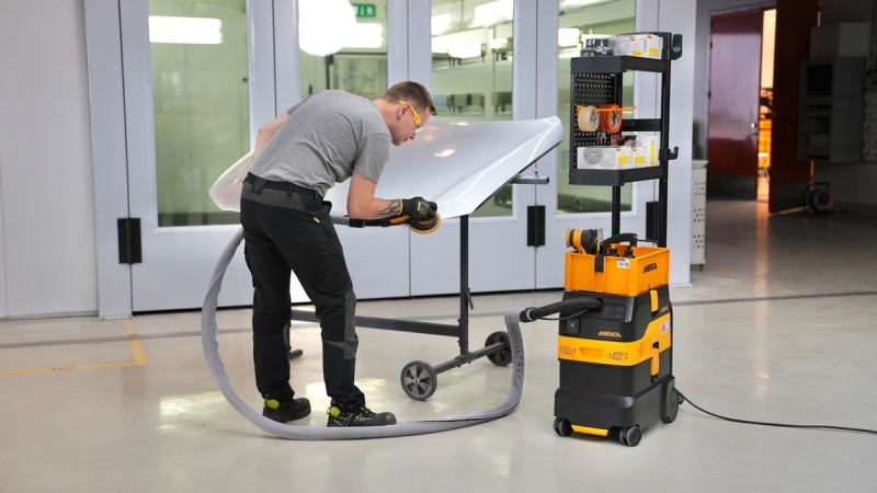 Preview: Mirka® Workstation für Mirka® DEXOS 1230 9190148022, Ideal für die Arbeitsplatzorganisation