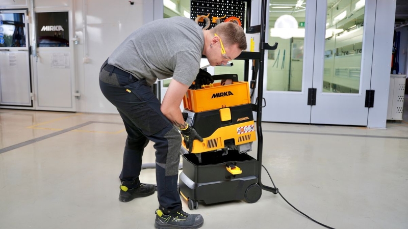 Preview: Mirka® Workstation für Mirka® DEXOS 1230 9190148022, Ideal für die Arbeitsplatzorganisation