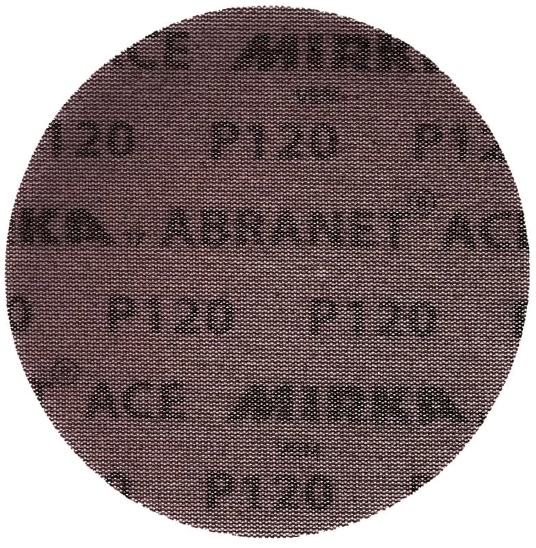 Preview: Mirka® Abranet Ace AC22302561, Ø 225 mm, P600, Gitternetz, Kletthaftend, PA Gitternetz Schleifscheibe mit Keramikkorn