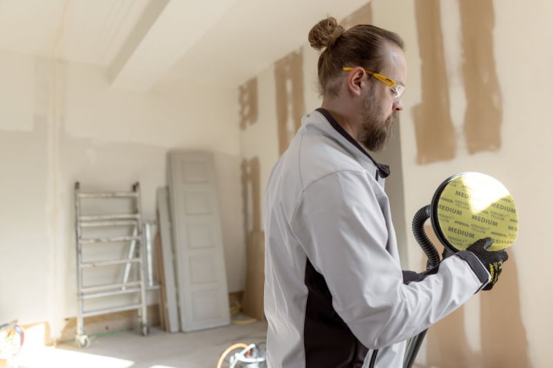 Preview: Mirka® Abranet Yellow AY22302025, Ø 225 mm, Fein, P220, Gitternetz, Kletthaftend, PA Gitternetz Schleifscheibe mit Aluminiumkorn