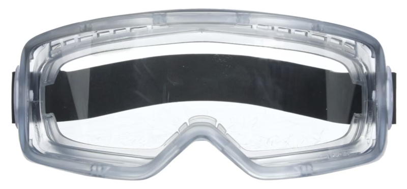 Preview: 3M™ GoggleGear™ Schutzbrille GG3201-AAF, Klar, Chemikalienbeständige Acetat Scheibe, Belüftet, Anti Beschlags Beschichtung, UV Schutz, Zum Schutz gegen Chemikalien & Flüssigkeitsspritzer
