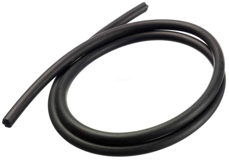 Preview: Dräger® CR-NR Gummi Schlauch 1180681, Innendurchmesser: 5 mm, Meterware, Leitfähig & Anti-Statisch, Geeignet für nicht reaktive Gase, Wandstärke: 2 mm, Schwarz, Für Dräger® X-dock® / Prüfgase / X-am® 7000 / Schwimmersonden