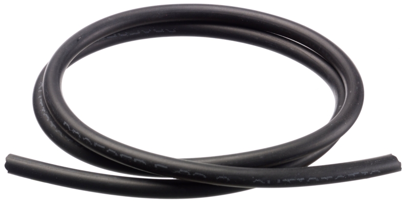 Preview: Dräger® FKM Schlauch 1203150, Innendurchmesser: 5 mm, Meterware, Lösemittelbeständig, Geeignet für nicht reaktive Gase, Wandstärke: 1,5 mm, Schwarz, Für Dräger® X-dock® / Prüfgase / X-am® 125 / 7000 / X-zone® 5500 / Schwimmersonden