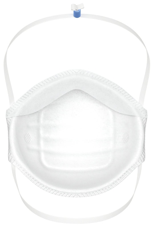 Preview: Dräger® X-plore® Vorgeformte Atemschutzmaske / Partikelmaske 1320 FFP2 NR D 3951213, Universalgröße, Hygienisch einzelverpackt, VarioFlex™ Kopfband, Ohne Ausatemventil, Schützt effektiv gegen Feinstäube und Partikel