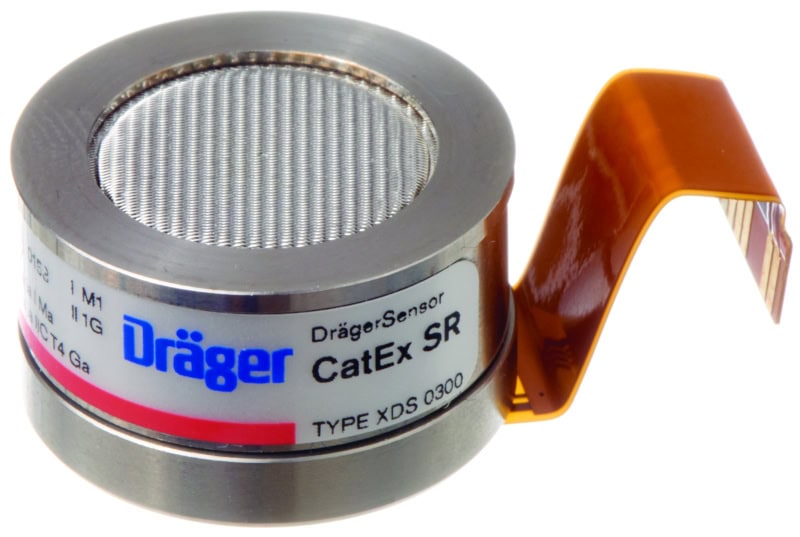 Preview: Dräger® CatEx 125 SR CH4 Sensor 6851900, Methan, Stoßresistent, 0 bis 100 Vol.-%, Katalytischer Sensor, Für Dräger® Gasmessgeräte