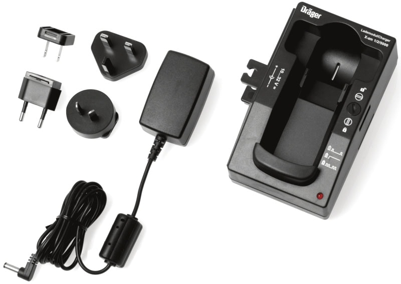 Preview: Dräger® X-am® Ladeset Basic 8320333, Für Dräger® X-am® 2000 / 2500 / 2800 / 5000 / 5100 / 5600 / 5800