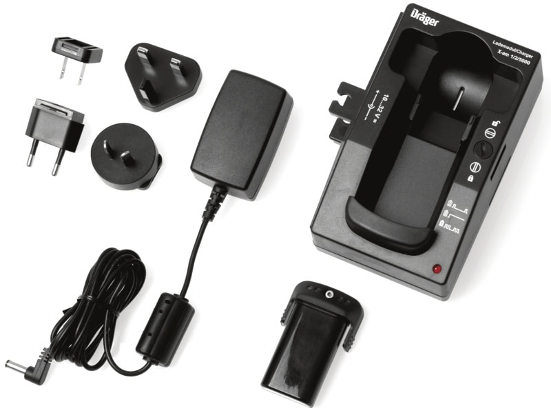 Preview: Dräger® X-am® Akku Ladeset 2.0 3703889, Für Dräger® X-am® 125 / 2800 / 5800