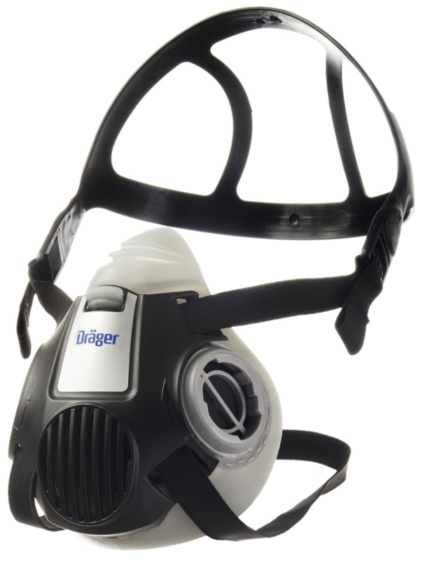 Preview: Dräger® X-plore® 8000 Flexibler Luftschlauch R59610, 80 cm - 120 cm, Selbstanpassender PU-Luftschlauch mit Schnellverschluss für Dräger® X-plore® Halb- & Vollmasken