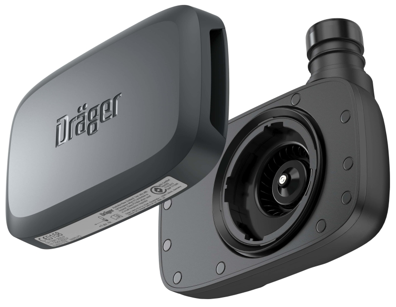 Preview: Dräger® X-plore® 8300 Gebläseeinheit Starter Set Leder 3734402, Universal Edition, Ledergürtel, TH3/TM3, 8 - 11 Stunden Laufzeit, Partikelschutz, Für höchste Anforderungen in Industrie und Gesundheitswesen