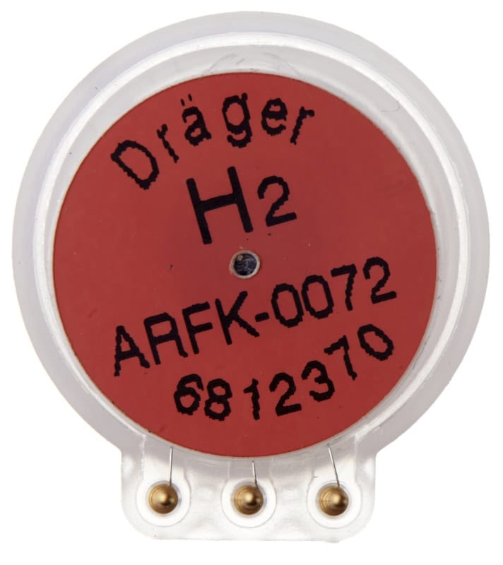 Preview: Dräger® XXS H2 Sensor 6812370, Wasserstoff, 0 bis 2.000 ppm, Elektrochemischer Sensor, Für Dräger® Gasmessgeräte