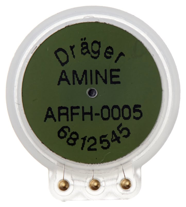Preview: Dräger® XXS Amine Sensor 6812545, Methylamin / Ethylamin / Dimethylamin, 0 bis 100 ppm, Elektrochemischer Sensor, Für Dräger® Gasmessgeräte