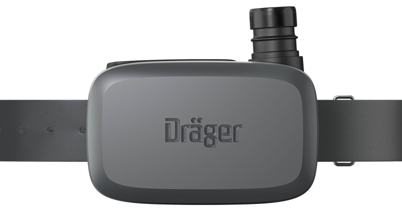 Preview: Dräger® X-plore® 8300 Leder Gürtel 3732642, Für X-plore® 8300 Gebläseeinheiten