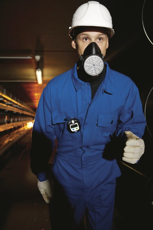 Preview: Dräger® PARAT® 3100 Flucht Gasmaske / Halbmaske 3704476, ABEK15 Filter für mind. 15 Min. Schutz, Filter uneingeschweißt, Universalgröße, Fluchtmaske zum Schutz gegen organische, anorganische, saure Gase & Dämpfe, Ammoniak & org. Ammoniakderivate