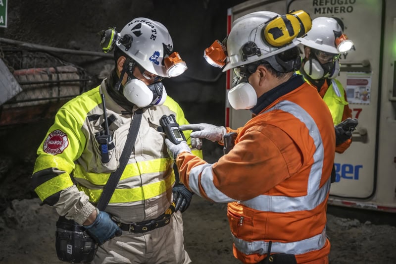 Preview: Dräger® X-am® 5000 Mehrgasmessgerät 8320088, Basisversion, Ohne Sensoren, 1 bis 5 Gase Messgerät, IP 67 Wasserdicht, Für die persönliche Gasüberwachung im täglichen Einsatz & Freimessung von Kanälen, Räumen und Schächten
