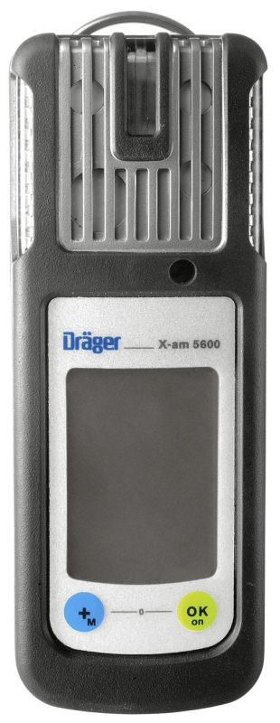 Preview: Dräger® X-am® 5600 Mehrgasmessgerät 8321050, Basisversion, Ohne Sensoren, 1 bis 6 Gase Messgerät, IP 67 Wasserdicht, Für die Freimessung von Kanälen, Schächten und geschlossenen Räumen