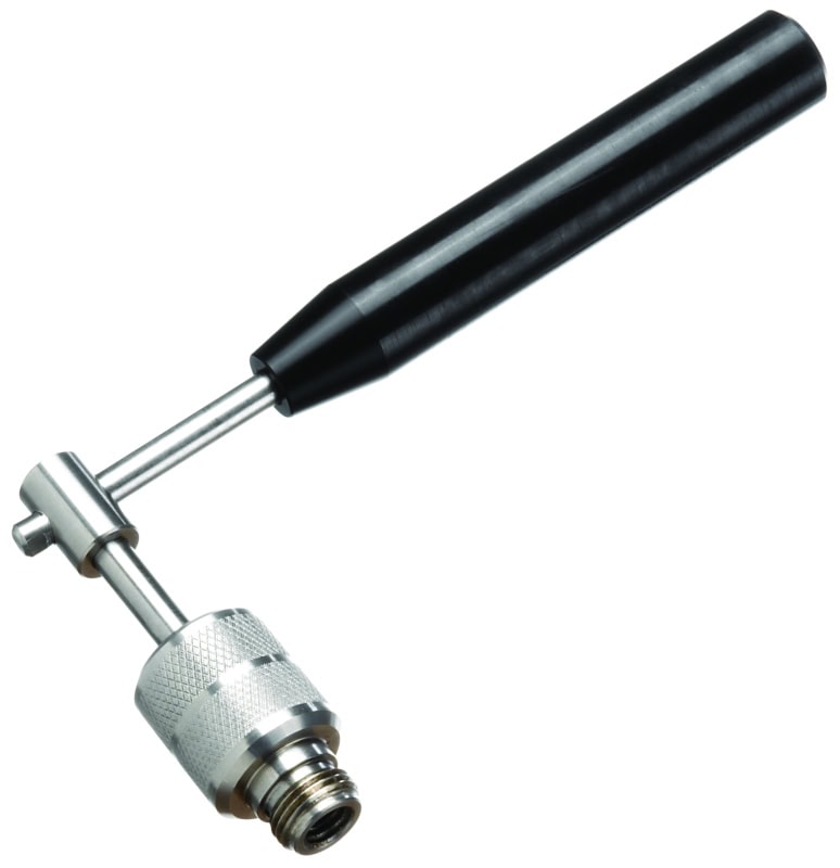 Preview: Dräger® Flaschenentwerter für 2AL, 8AL & 6D Prüfgas Einwegflaschen 6811182, Für normgerechte Entwertung von Dräger® Einweg Prüfgasflaschen