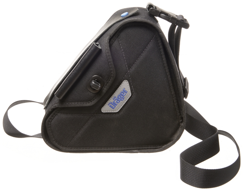 Preview: Dräger® X-am® PID Tasche 8327663, Schwarz, Für Dräger® X-am® 8000 zum Freimessen und Bereichsüberwachung