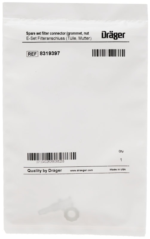 Preview: Dräger® Filteranschluss 8319397, Für Dräger® Staub- und Wasserfilter 8319364