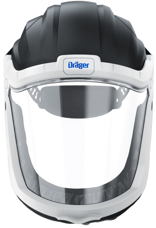 Preview: Dräger® X-plore® 8000 Visierkopfteil 3710810, TH3, Klar, Komfort Abdichtung, Polycarbonat Visier, Dräger® X-plore® 8000 Gesichtsschild / Schutzvisier mit komfortabler Gesichtsabdichtung