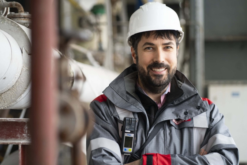 Preview: Dräger® X-am® 5800 Mehrgasmessgerät Abwasser VN02183, Sensoren: XD-IR EX/CO2, O2, H2S/CO, 1 bis 6 Gase Messgerät, IP 67 Wasserdicht, Ideal für Kanalarbeiten zum Freimessen