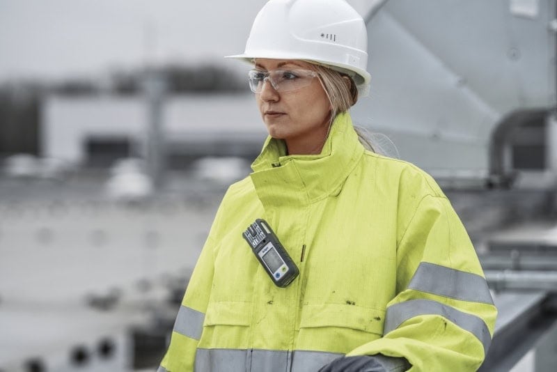 Preview: Dräger® X-am® 2800 Mehrgasmessgerät 3703919, Sensoren: CatEx, O2, CO LC, H2S LC, inkl. Akku- & Ladetechnikset, 1 bis 4 Gase Messgerät, IP 68 Staub- & Wasserdicht, Für die persönliche Gasüberwachung im täglichen Einsatz