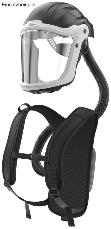 Preview: Dräger® X-plore® 8300 Rückentragesystem 3732645, Universalgröße, Für X-plore® 8300 Gebläseeinheit