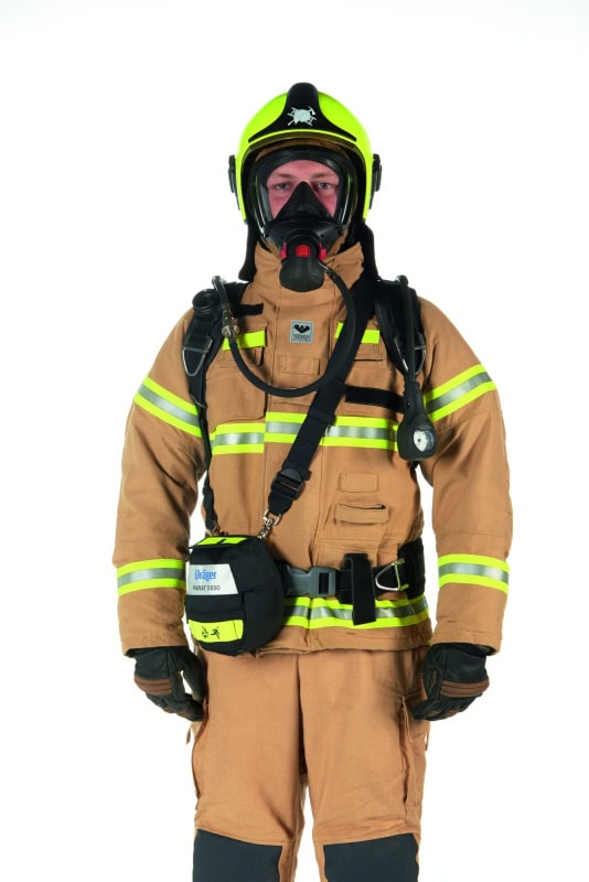 Preview: Dräger® PARAT® Feuerfester Schultergurt R59462, Für Dräger® PARAT® 5550 Brandfluchthaube, Zum Tragen der Fire Pouch über der Schulter