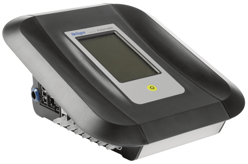 Preview: Dräger® X-Dock® 6600 Master Test Station & Kalibrier Station 8321901, 1-10 Module, 6 Prüfgasanschlüsse, Für Begasungstest, Justierung & Kalibrierung