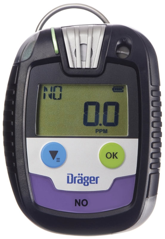 Preview: Dräger® Pac® 8000 Eingasmessgerät 8326350, Sensor: NO, IP 68 Staub & Wasserdicht, Mobiles Gaswarngerät für Stickstoffmonoxid (NO)