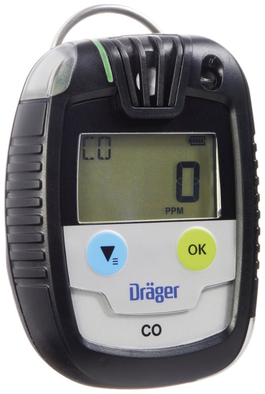 Preview: Dräger® Pac® 6500 Eingasmessgerät 8326331, Sensor: CO, IP 68 Staub & Wasserdicht, Mobiles Gaswarngerät für Kohlenstoffmonoxid (CO)