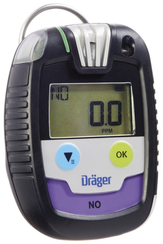 Preview: Dräger® Pac® 8000 Eingasmessgerät 8326350, Sensor: NO, IP 68 Staub & Wasserdicht, Mobiles Gaswarngerät für Stickstoffmonoxid (NO)