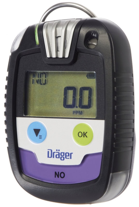 Preview: Dräger® Pac® 8000 Eingasmessgerät 8326350, Sensor: NO, IP 68 Staub & Wasserdicht, Mobiles Gaswarngerät für Stickstoffmonoxid (NO)