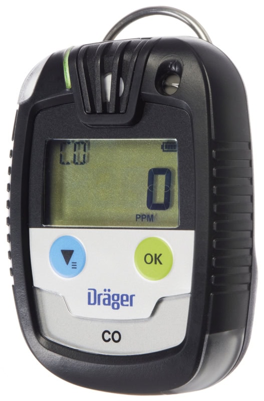 Preview: Dräger® Pac® 6500 Eingasmessgerät 8326331, Sensor: CO, IP 68 Staub & Wasserdicht, Mobiles Gaswarngerät für Kohlenstoffmonoxid (CO)