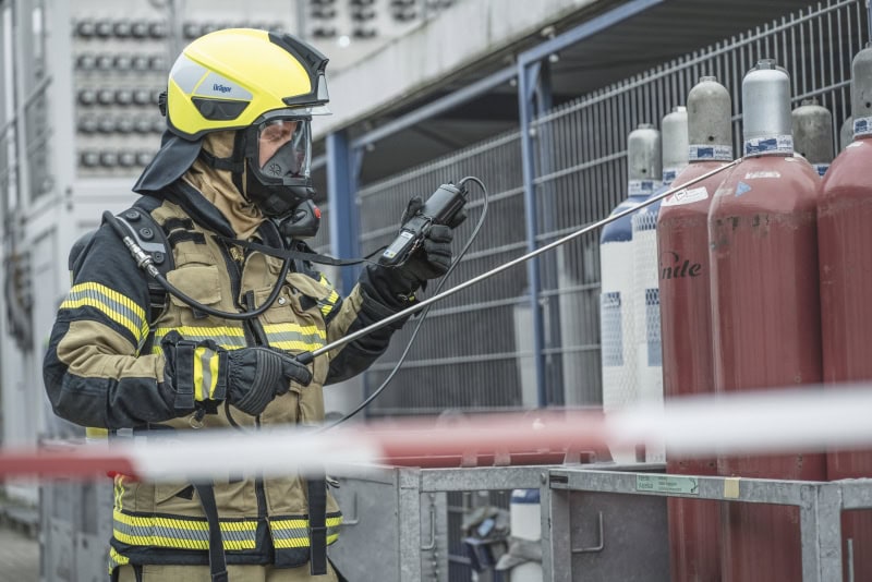 Preview: Dräger® X-am® 2800 Mehrgasmessgerät 3703920, Basisversion, Ohne Sensoren, 1 bis 4 Gase Messgerät, IP 68 Staub & Wasserdicht, Für die persönliche Gasüberwachung im täglichen Einsatz