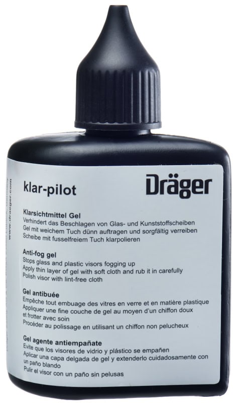 Preview: Dräger® Klar Pilot Gel / Klarsichtmittel R52560, Anti-Beschlag Mittel für alle Dräger® Vollmasken