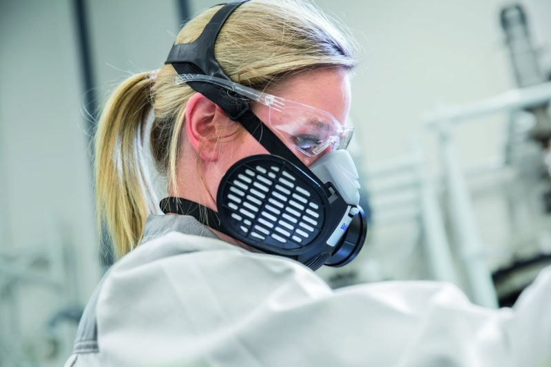 Preview: Dräger® X-plore® Gasfilter 6738816, A1B1E1K1 R, Dräger® Bajonett-Klick Anschluss, Gasfilter gegen organische, anorganische, saure Gase & Dämpfe + Ammoniak und org. Ammoniakderivate