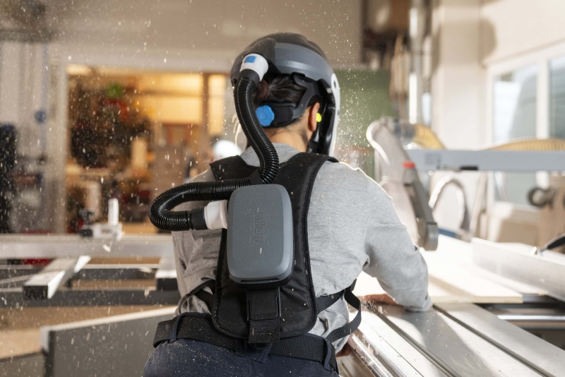 Preview: Dräger® X-plore® 8300 Gebläseeinheit Starter Set Leder 3734402, Universal Edition, Ledergürtel, TH3/TM3, 8 - 11 Stunden Laufzeit, Partikelschutz, Für höchste Anforderungen in Industrie und Gesundheitswesen