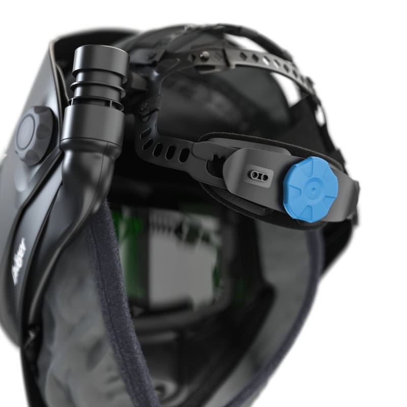 Preview: Dräger® X-plore® 8000 Premium Schweißmaske / Schweißerschutzvisier 3728195, TH3, 4A/3B, Seitenfenster, Hochklapp Funktion, Kopfband + Textilkopfschutz