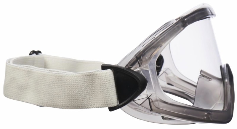 Preview: 3M™ 2890, Klar, AS/AF/UV, 2C-1.2 3M 1 BT 9 K N, Belüftete Vollsichtbrille aus Polycarbonat