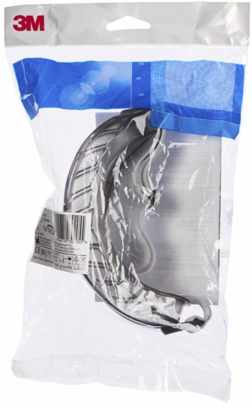 Preview: 3M™ 2890A, Klar, AF/UV, 2C-1.2 3M 1 FT N, Belüftete Vollsichtbrille aus Acetat