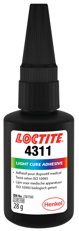 Preview: Henkel™ Loctite® 4311 UV Klebstoff, 28 g, Transparent, 2181415, Für schnelle Fixierung