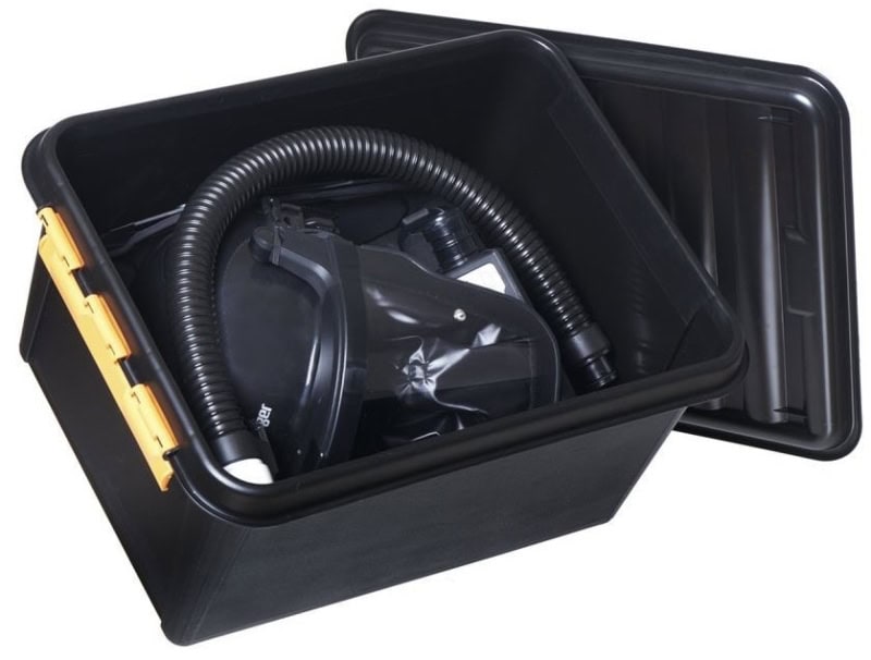 Preview: Dräger® X-plore® 8300 Eichenprozessionsspinner Gebläseatemschutz Set VN02090, EPS Set, TH3/TM3, 8 - 11 Stunden Laufzeit, Partikelschutz, Schützt vor Brennhaaren, Teile: [R59870, R59600, 3732600, 3732610, 3732635, 3732641, 3732631, 3732632, R63425]