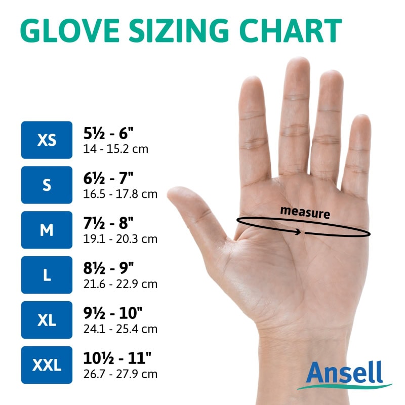 Preview: Ansell TouchNTuff™ 92-600 Chemikalienschutzhandschuh 92600090, Für Chemikalienhandling und Lebensmittelverarbeitung, Größe L, Grün, 240 mm lang, Mit TNT™ Technologie und Dermatest® Zertifizierung