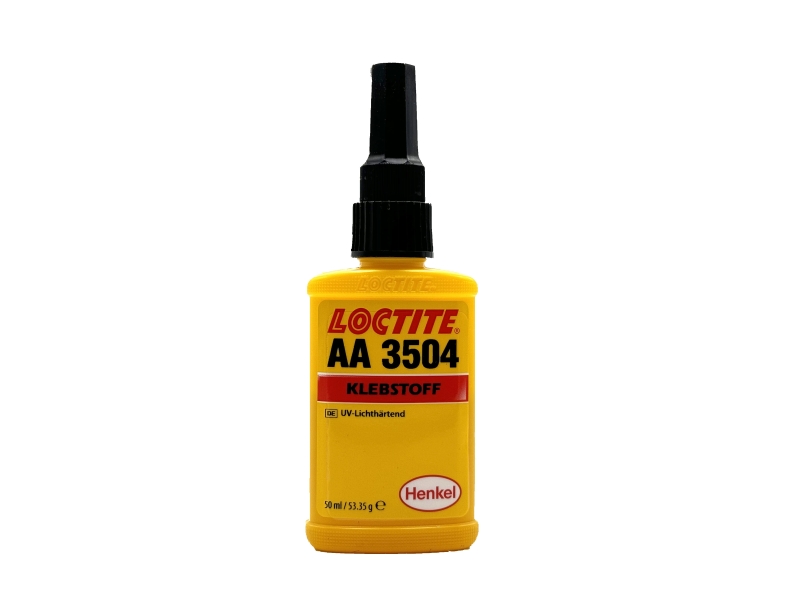 Preview: Henkel™ Loctite® AA 3504 Acrylat Klebstoff, 50 ml, Bernsteinfarben, Flüssig, 1K, 195538, Für Ferritklebungen