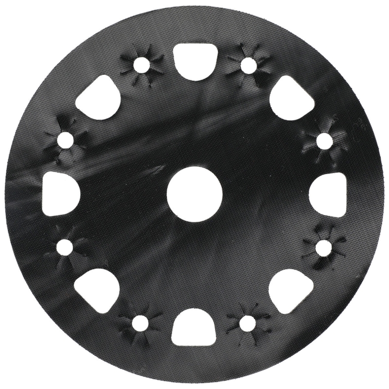 Preview: Mirka® STYRO Schutzauflage MIW9535611, Ø 225 mm, 9 Löcher, Kletthaftend, Schutzauflage für Stützteller, Für Lochsysteme: 9-fach gelochte, Multilochung und Gitternetzscheiben