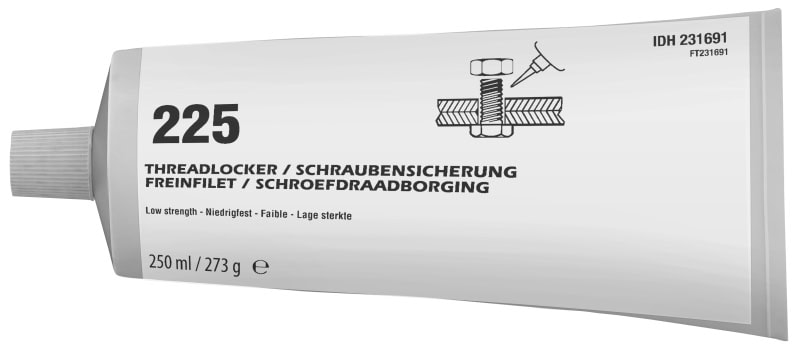 Preview: Henkel™ Loctite® 225 Schraubensicherung, 250 ml, Braun, 231691, Universell einsetzbar