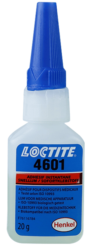 Preview: Henkel™ Loctite® 4601 Sofortklebstoff, 20 g, Transparent, 231818, Für Medizinprodukte geeignet