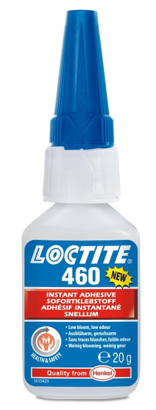 Preview: Henkel™ Loctite® 460 Sofortklebstoff, 50 g, Transparent, 142599, Für Kunststoffe, Elastomere und Metalle geeignet